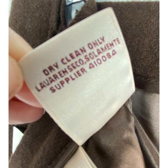 NWT Vtg Worthington Skirt Womens 12 TALL Brown 100% Wool Pencil Classic Retro - Picture 11 of 11